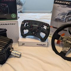 Fanatec CSL Wheelbase and Wheels