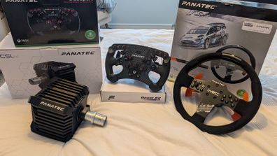 Fanatec CSL Wheelbase and Wheels