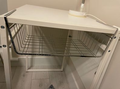 Under-counter shelves