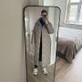 Vero Moda quilted high neck maxi puffer coat XS S Image 4