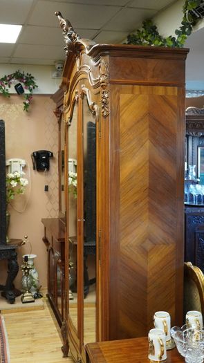 Antique French Armoire Press/Wardrobe
