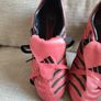 Nice Collectors Vintage Adidas Predator Red Football Boots Image 2