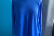 Gerard blue jumper with beaded neckline jumper. Size L