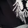 ZARA black and white layered mini skirt Sz XL (Fit 12-14UK) Rrp 59.99 (New) Image 7