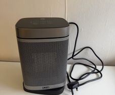 Portable heater with remote control