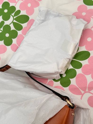 Orla Kiely Bag Giant Flower Fairfield Lemon