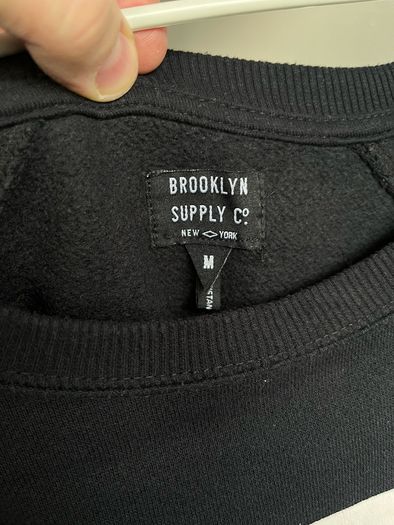 Black Printed Sweatshirt