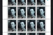 2014 Ireland 50th Death Anniversary of Brendan Behan Commemorative Stamp Sheetlet Plate 1B1B Mint Never Hinged (MNH)