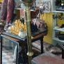 antique brass oil lamp stand Image 8