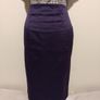 Beautiful Purple Pencil Skirt Image 3