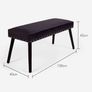 black velvet bench Image 4