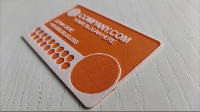 Customisable business card