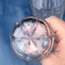 A Pair Georgian lead glass hand blown decanters Image 8