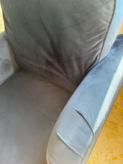armchair velvet CAN DELIVER