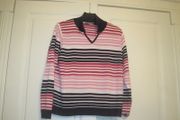 Multi Coloured Striped Jumper