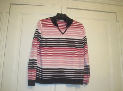 Multi Coloured Striped Jumper
