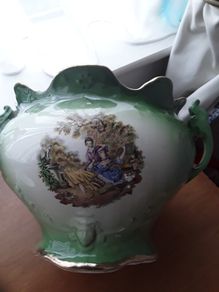 vintage flower pot