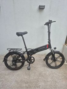 Electric folding bike