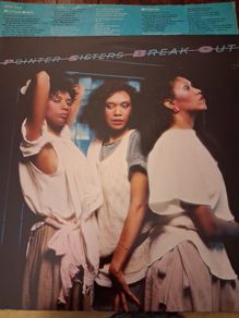 IRISH PRESSING Pointer Sisters - Breakout - 1984 vinyl LP