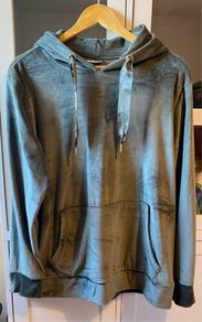 Green Velour Hoodie by Beloved Woman Size XXL BNWOT