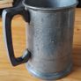 Three antique pewter glass bottomed mugs Image 2