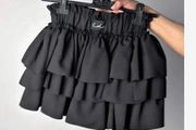 black skort size s/m