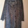 NEW - ALLSAINTS lamb leather leopard print coat UK 8 Image 2