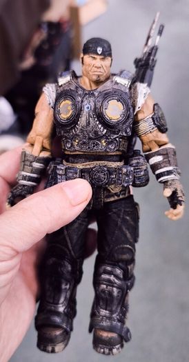 NECA Gears of War 3 Marcus Fenix Figure (2011) Mint Condition  Collection Only