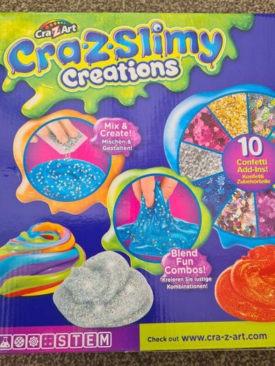 Cra Z Art Crazy Slimy Creations Super Slimy Combos Studio Brand New