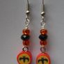 Halloween earrings,bat earrings . Jewellery, Earrings,Gift Image 2