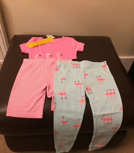 Carter  Pyjamas Size 4 T New with tags