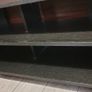 black large tv television console desk Image 2