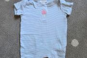 The White Company - Patented Romper / Short Sleepsuit / Babygro (9-12 months)