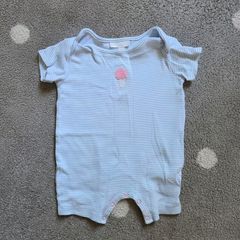 The White Company - Patented Romper / Short Sleepsuit / Babygro (9-12 months)