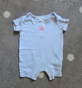 The White Company - Patented Romper / Short Sleepsuit / Babygro (9-12 months)