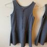 F&F grey pinafore x2 age 7-8 Image 2