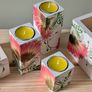Wooden Storage Box &Tea Light Candle Holders Image 3