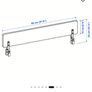 Guard rail, white , ikea Image 4