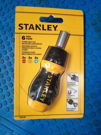 Stanley Multibit Stubby Screwdriver