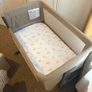 Graco Bedside Crib Travel Cot Excellent Condition Image 2