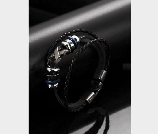 Men's Xmen Leather Bracelet