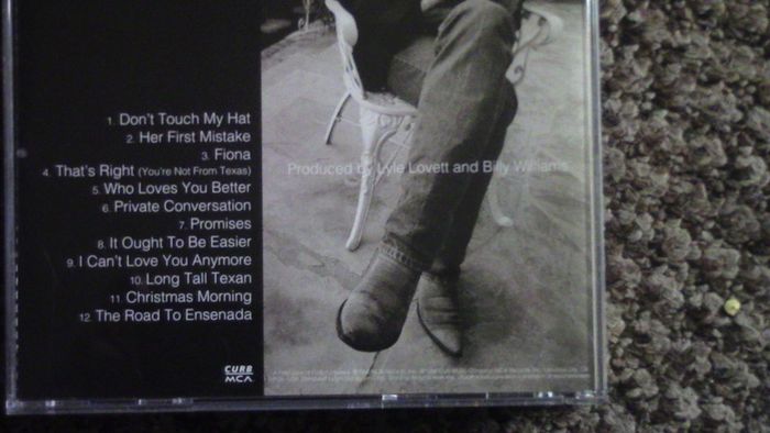 Lyle Lovett - The Road To Ensenada CD