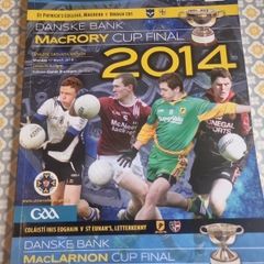 Danske Bank Macrory Cup Final 2014 Programme