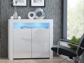 LED Sideboard Modern Sideboard with LED lights LED Cabinet Living Room High Gloss Sideboard