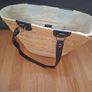 Bag/Basics Straw Tote Summer Bucket Bag .. Price Drop Image 4