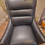 Stunning leather swivel chair Image 3