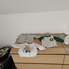baby boy 3-6 months jumper, cardigan and all in one suit