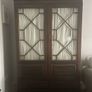Edwardian mahogany armoire Image 3