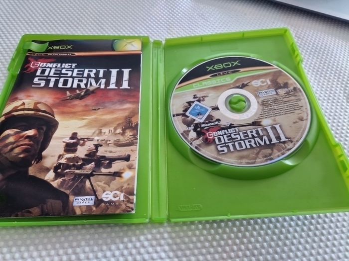 Conflict Desert Storm II Xbox Original Games Original