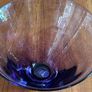 Vintage Jerpoint studio glass bowl in amethyst Image 4